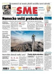 Obálka e-magazínu SME 2.8.2013