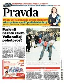 Obálka e-magazínu Pravda 7. 1. 2014
