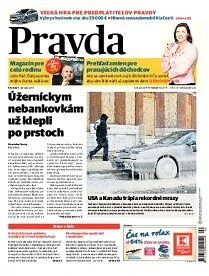 Obálka e-magazínu Pravda 9.1.2014