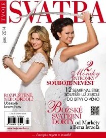 Obálka e-magazínu Tvoje Svatba Jaro 2014