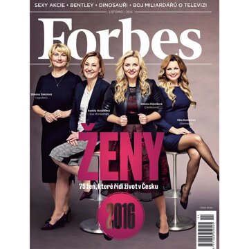 Obálka audioknihy Forbes listopad 2016