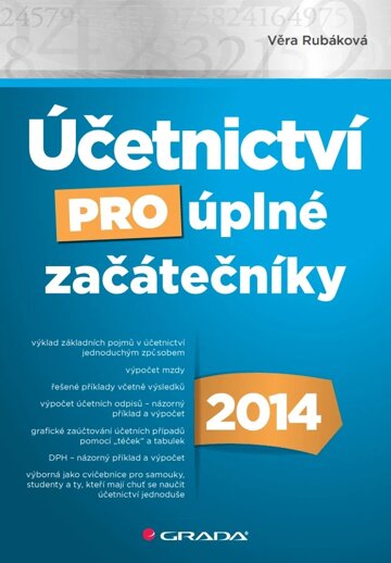 Obálka knihy Účetnictví pro úplné začátečníky 2014