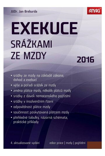 Obálka e-magazínu Exekuce srážkami ze mzdy 2016