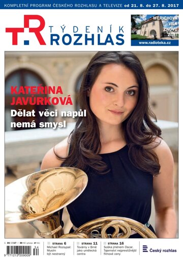 Obálka e-magazínu Týdeník Rozhlas 34/2017