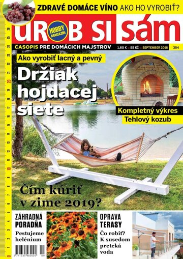 Obálka e-magazínu Urob si sám 9/2018