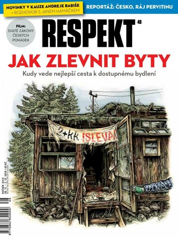 Obálka e-magazínu Respekt 48/2018