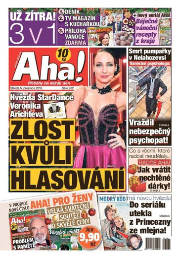 Obálka e-magazínu AHA! 5.12.2018