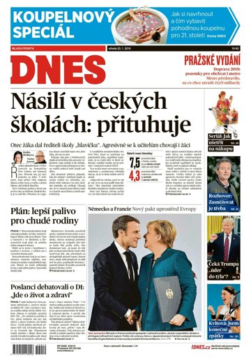 Obálka e-magazínu MF Dnes 23.1.2019