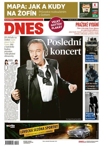 Obálka e-magazínu MF Dnes 10.10.2019