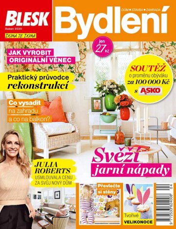 Obálka e-magazínu Blesk Bydlení 4/2020