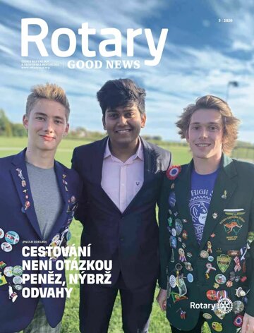 Obálka e-magazínu Rotary Good News 5 / 2020