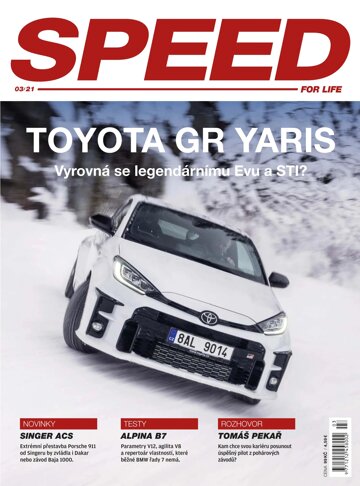 Obálka e-magazínu Speed 3/2021