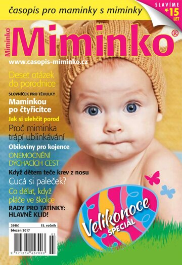 Obálka e-magazínu Miminko 3/2017
