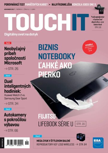 Obálka e-magazínu TouchIT 11/2017