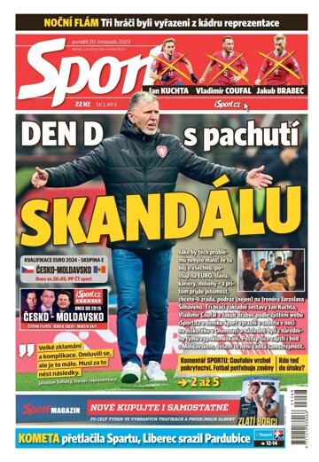 Obálka e-magazínu Sport 20.11.2023