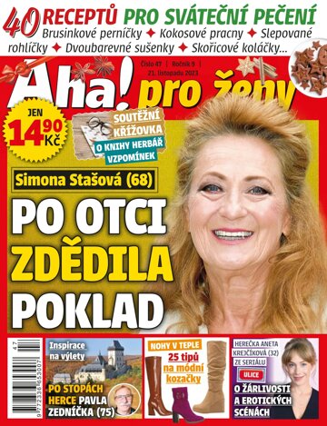 Obálka e-magazínu AHA! pro ženy 47/2023