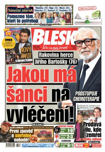 Obálka e-magazínu Blesk 1.12.2023