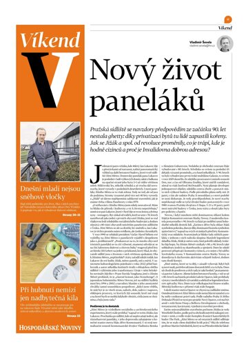 Obálka e-magazínu Hospodářské noviny - příloha Víkend 004 - 5.1.2024 Víkend