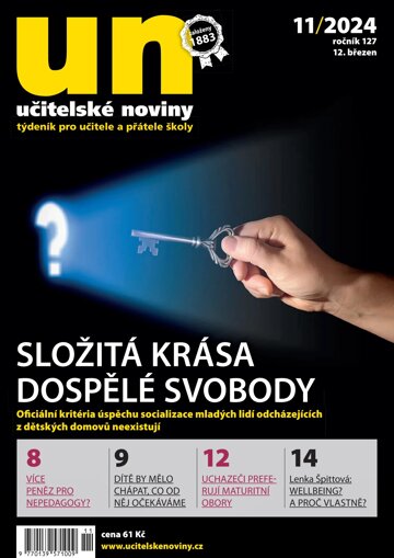 Obálka e-magazínu Učitelské noviny 11/2024