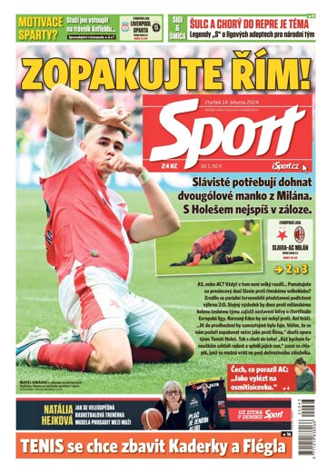 Obálka e-magazínu Sport 14.3.2024