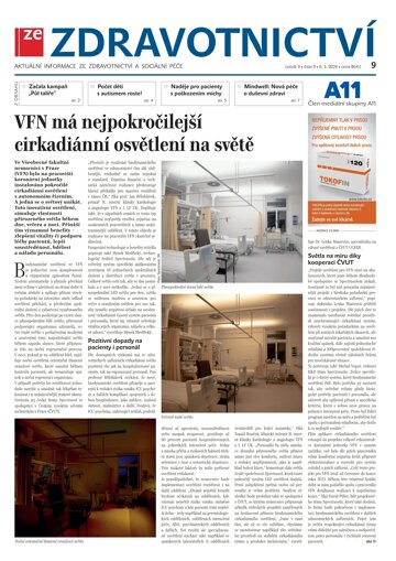 Obálka e-magazínu Ze Zdravotnictví 9/2024