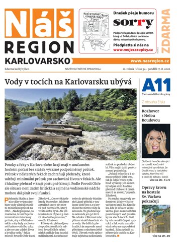 Obálka e-magazínu Náš Region - Karlovarsko 34/2026
