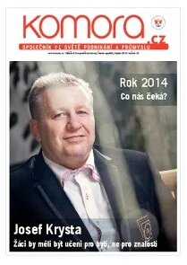Obálka e-magazínu Komora.cz 1/2014