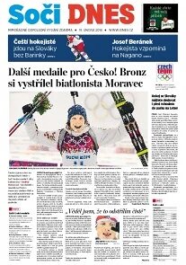 Obálka e-magazínu Soči DNES - 18.2.2014
