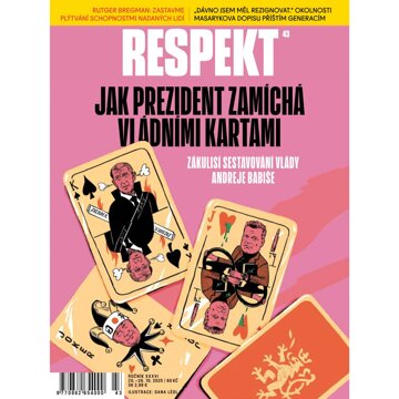 Obálka audioknihy Respekt 43/2025