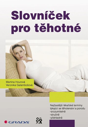 Obálka knihy Slovníček pro těhotné