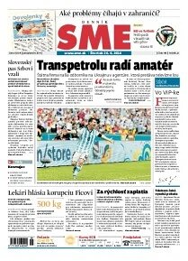 Obálka e-magazínu SME 26.6.2014