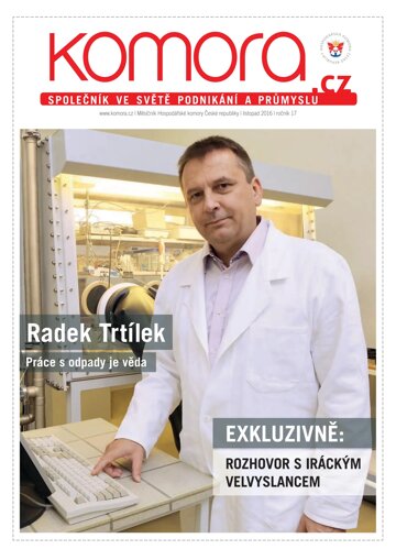 Obálka e-magazínu Komora 11/2016