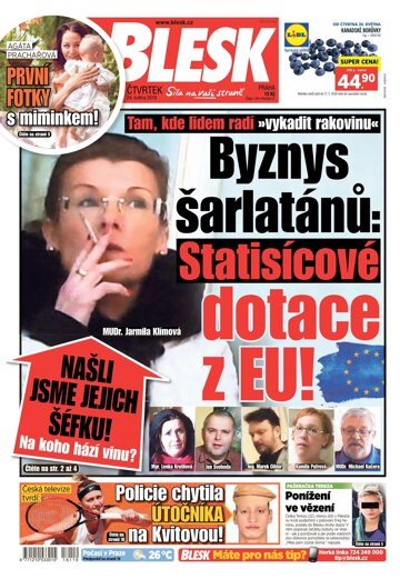 Obálka e-magazínu Blesk 24.5.2018