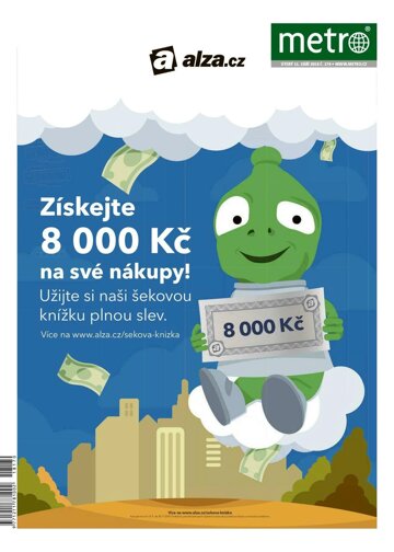 Obálka e-magazínu deník METRO 11.9.2018