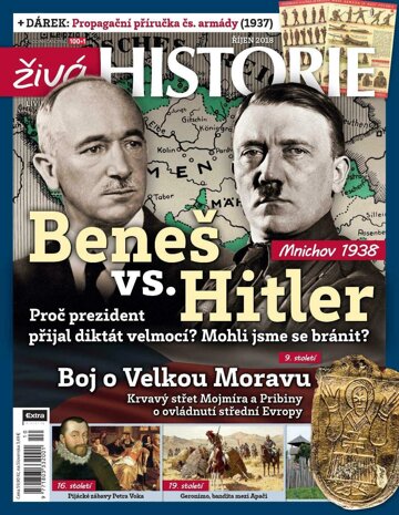 Obálka e-magazínu Živá historie 10/2018