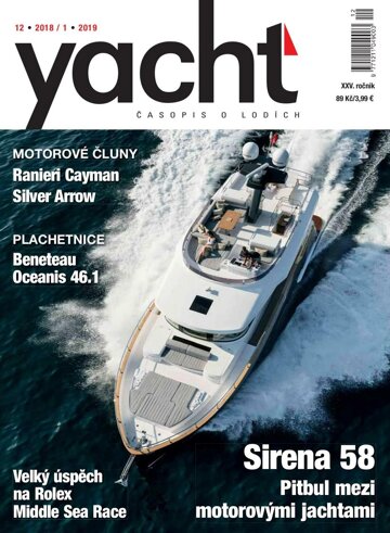 Obálka e-magazínu Yacht 12/2018 - 1/2019