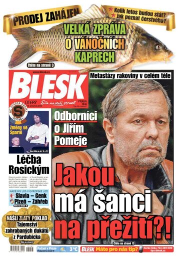 Obálka e-magazínu Blesk 18.12.2018