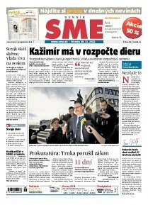 Obálka e-magazínu SME 28.11.2012