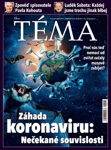 Obálka e-magazínu TÉMA 27.3.2020