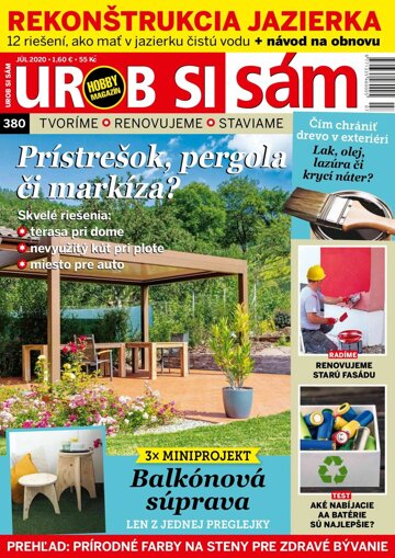 Obálka e-magazínu Urob si sám 7/2020