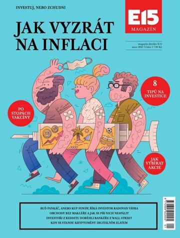 Obálka e-magazínu E15 MAGAZÍN 1/2021