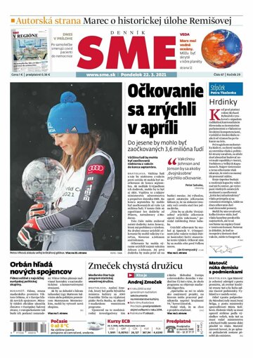 Obálka e-magazínu SME 22-3-2021