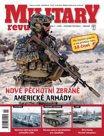 Obálka e-magazínu Military revue 11/2022