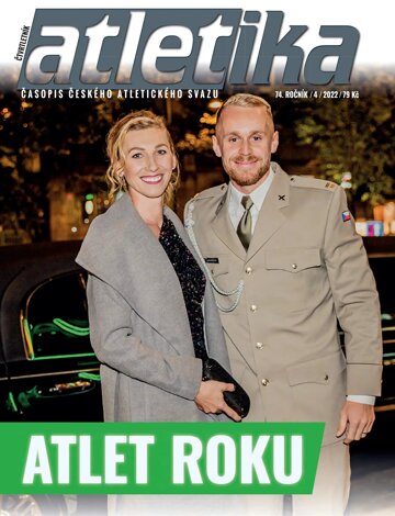 Obálka e-magazínu ATLETIKA 4/2022