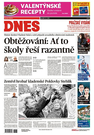 Obálka e-magazínu MF Dnes 13.2.2023