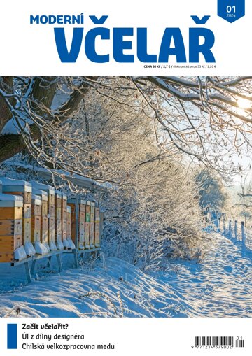 Obálka e-magazínu Moderní Včelař 1/2024