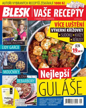 Obálka e-magazínu BLESK VAŠE RECEPTY 5/2024