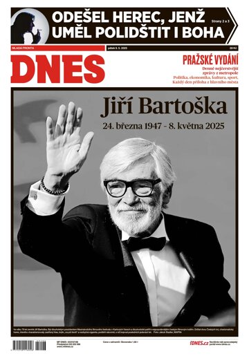 Obálka e-magazínu MF Dnes 9.5.2025