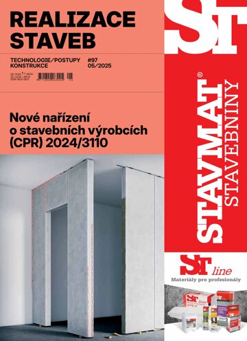Obálka e-magazínu Realizace staveb 5/2025