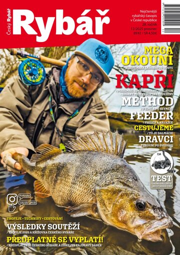 Obálka e-magazínu Český rybář 12/2025